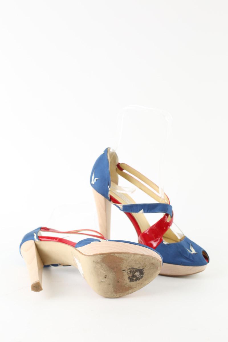 Talons Stella McCartney  Bleu