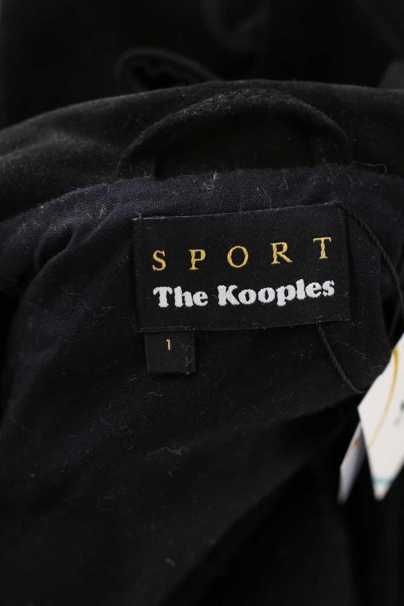 Veste en cuir The Kooples  Noir