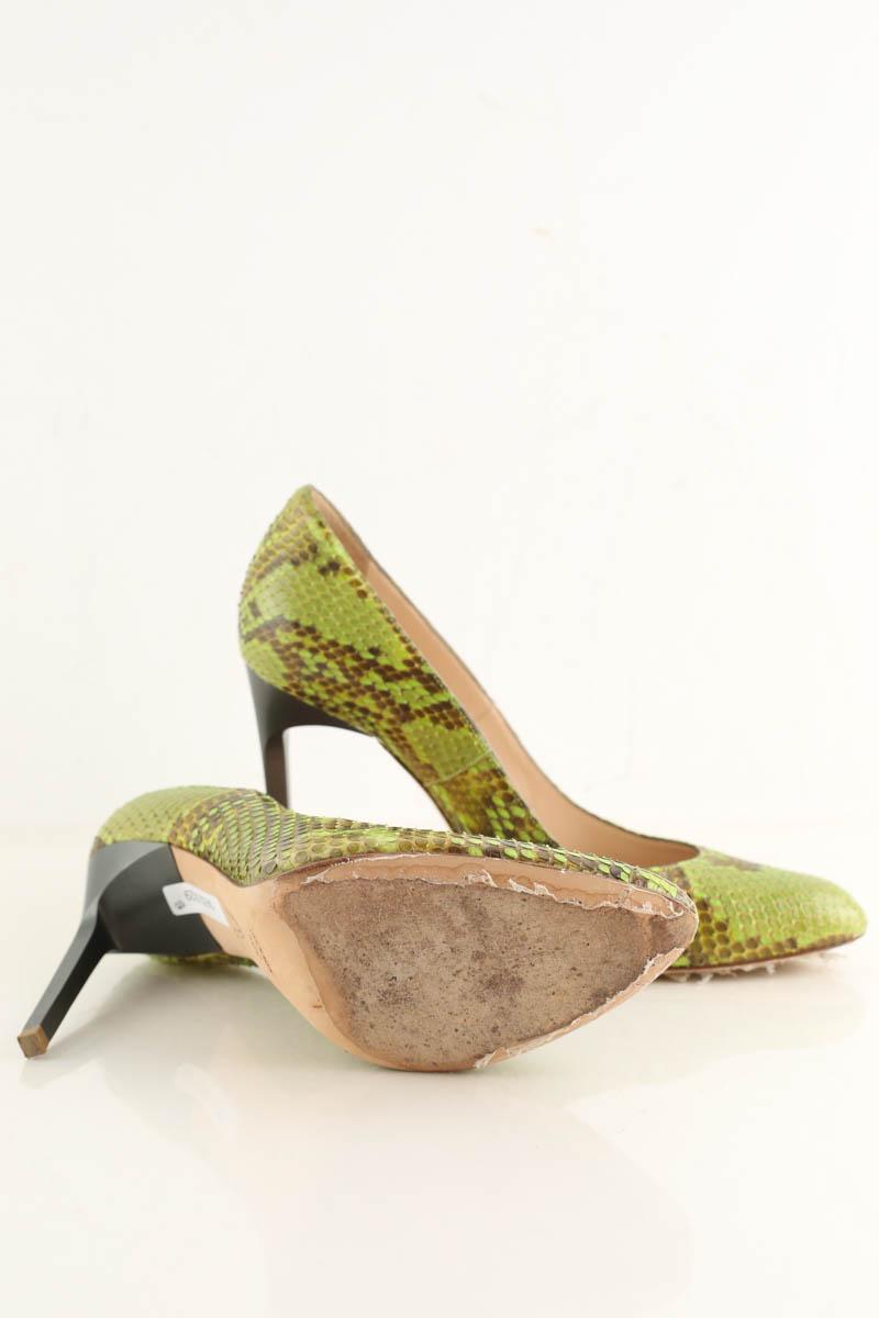 Talons Bettina Vermillon  Vert