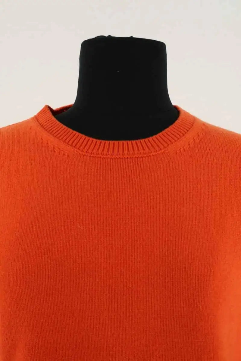 Pull Celine Orange en Cachemire