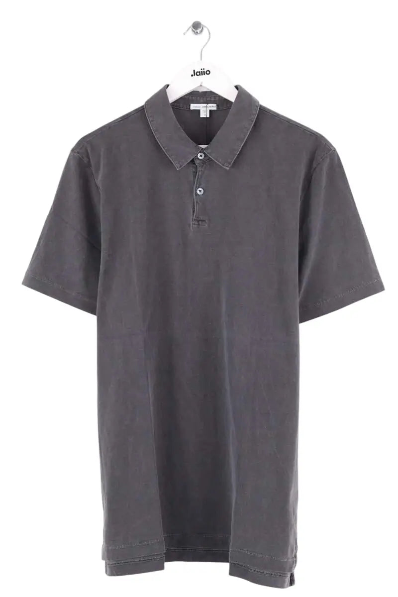 Polo James Perse Anthracite en Coton, taille L - Seconde Main