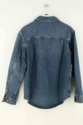 Veste Calvin Klein Bleu en Coton