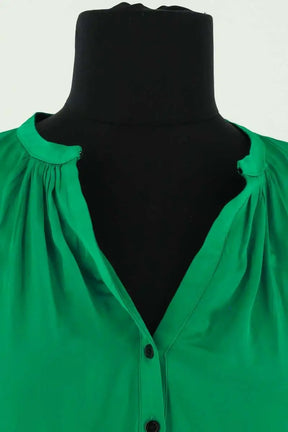 Blouse The Kooples Vert en Viscose