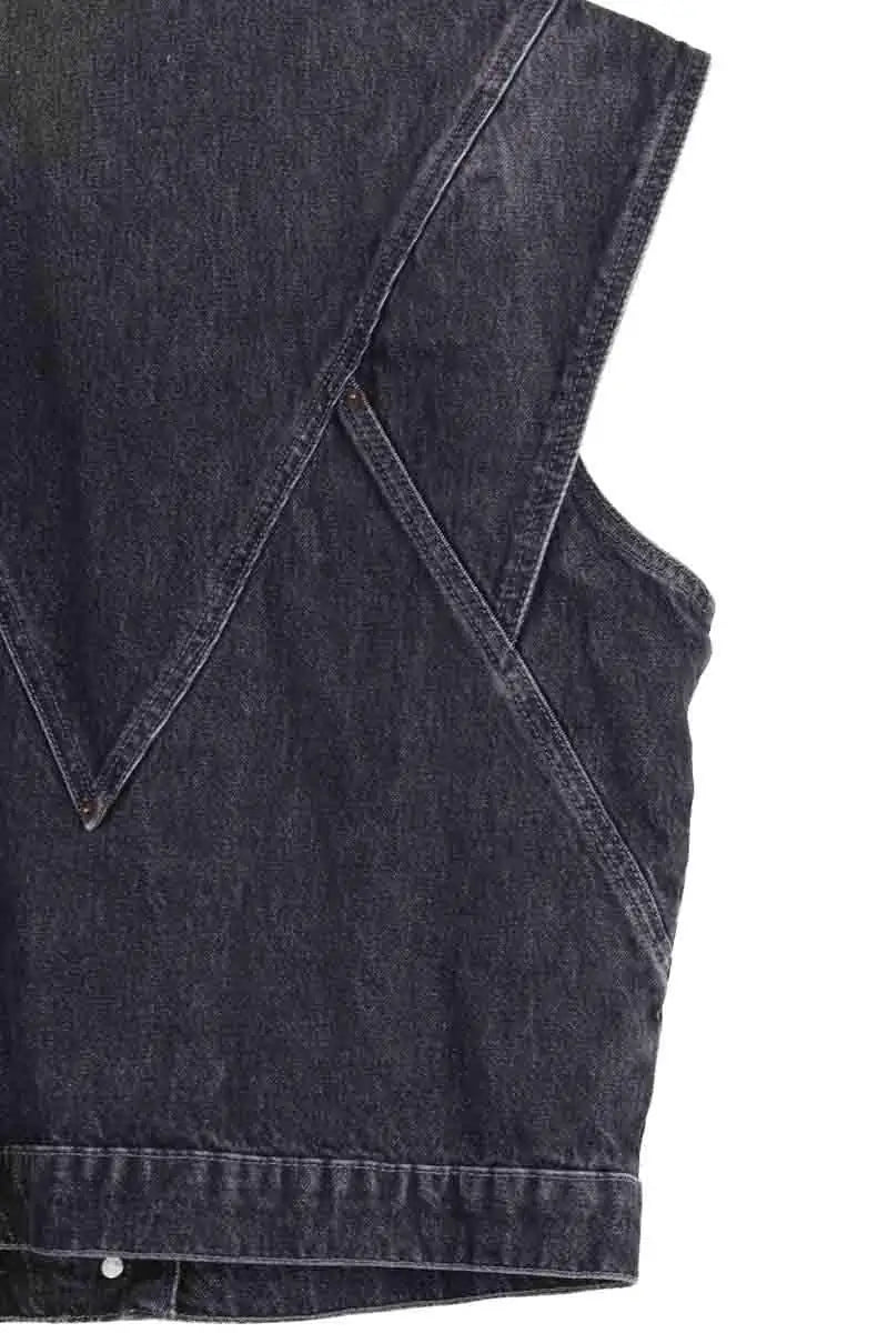 Veste Ba&Sh Anthracite en Coton