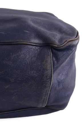 Sac à main Yves Saint Laurent Bleu en Cuir