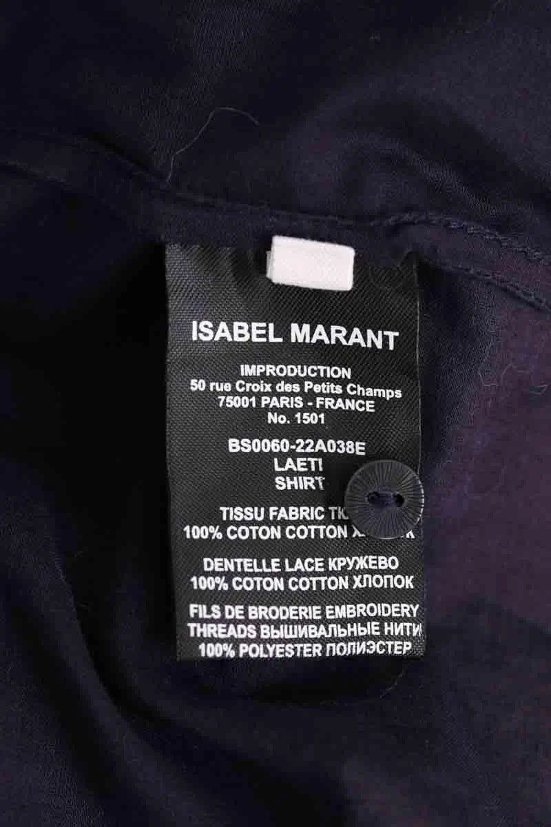 Blouse Isabel Marant Étoile Marine en Coton