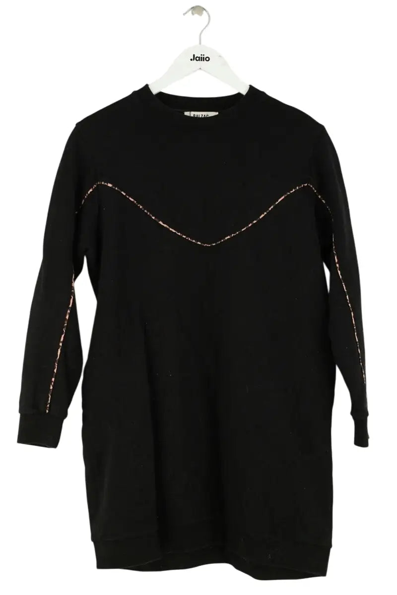 Robe Balzac Noir en Coton, taille M - Seconde Main