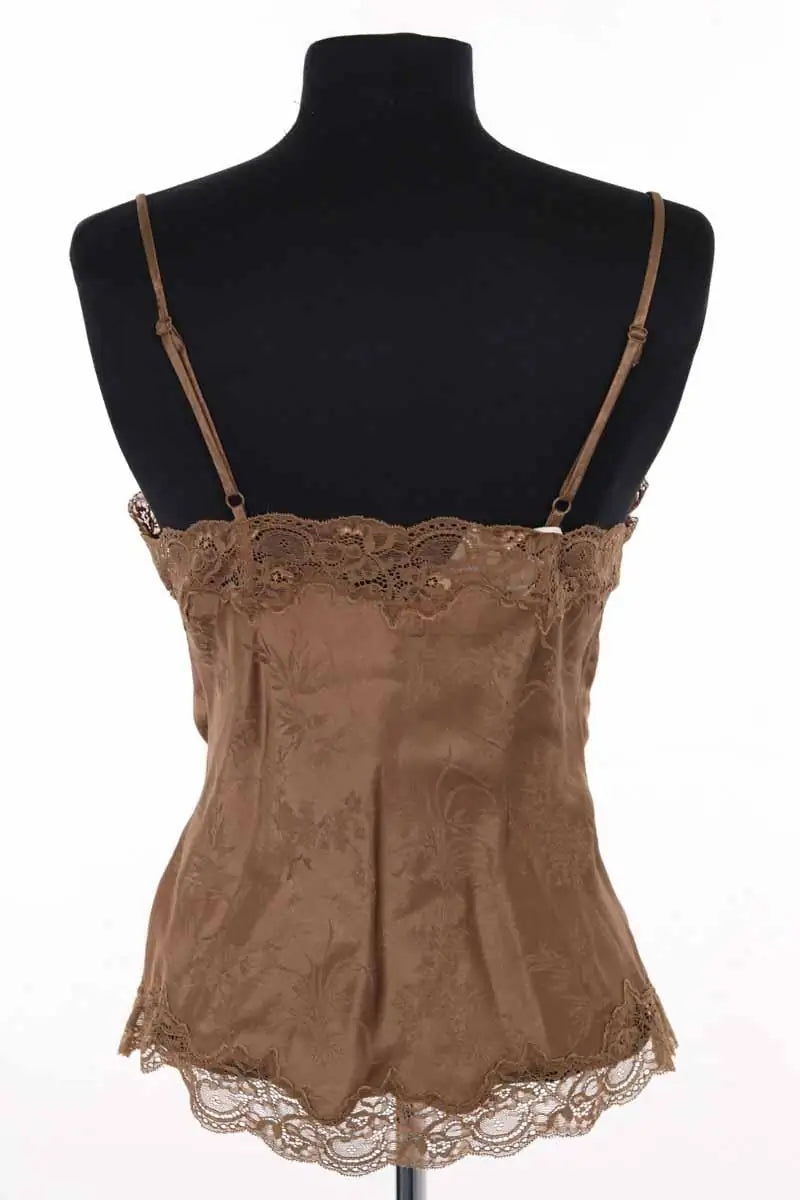 Top sans manche Vanessa Bruno Marron en Synthétique