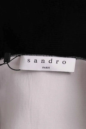 Robe Sandro Noir en Synthétique