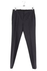 Pantalon droit The Kooples Noir en Laine, taille XS - Seconde Main