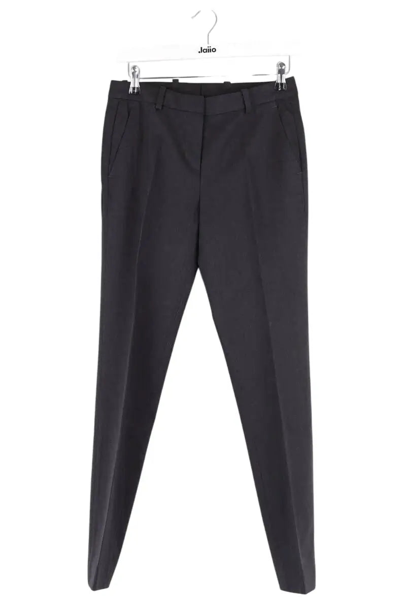 Pantalon droit The Kooples Noir en Laine, taille XS - Seconde Main