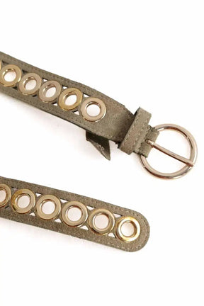 Ceinture en cuir Sandro Kaki en Daim