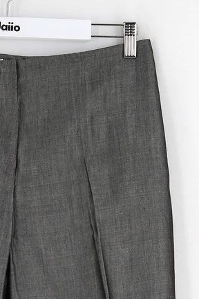 Pantalon droit Elie Tahari  Gris