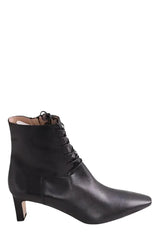 Boots LK Bennett Betty Noir en Cuir, taille 41 - Seconde Main