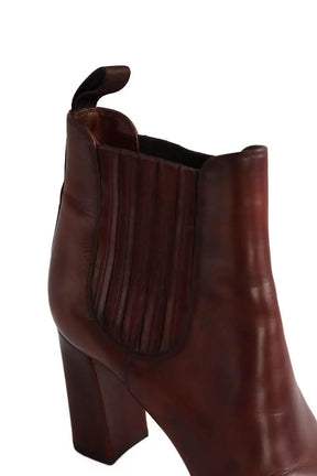 Boots Santoni Marron en Cuir