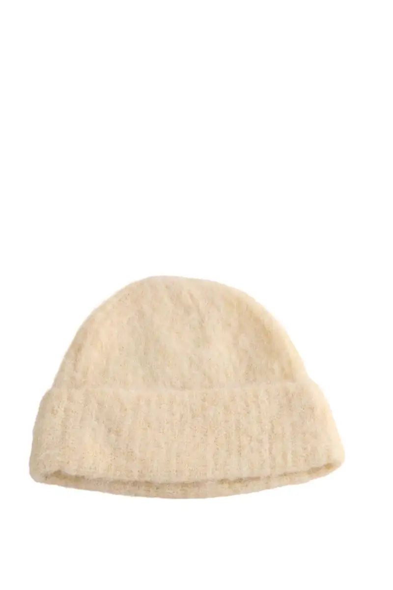 Bonnet American Vintage Ecru en Laine