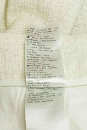 Pantalon large Samsoe Samsoe Blanc en Coton