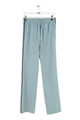 Pantalon droit Zadig & Voltaire Bleu en Synthétique, taille XS - Seconde Main