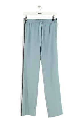 Pantalon droit Zadig & Voltaire Bleu en Synthétique, taille XS - Seconde Main