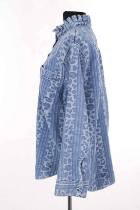 Veste Balzac Bleu en Coton