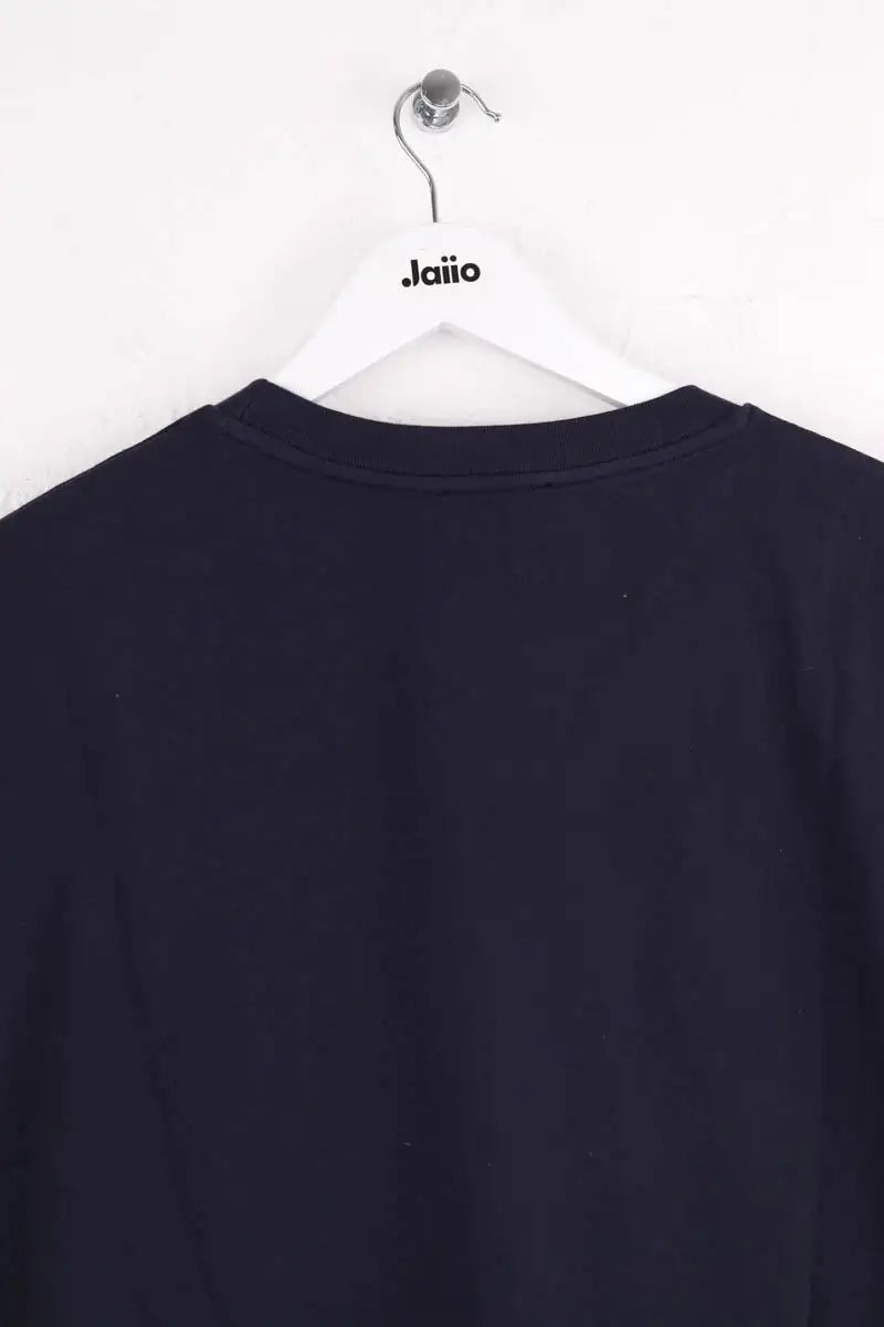 T-shirt American Vintage M/L Marine en Coton