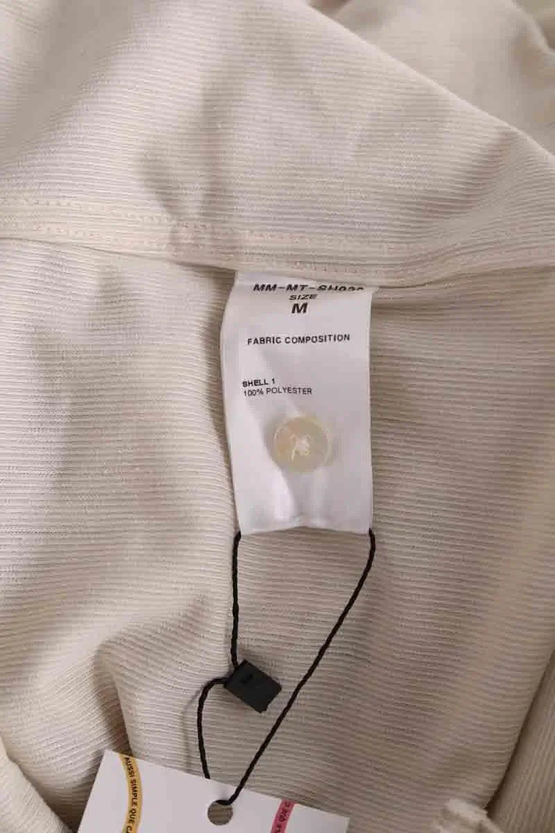 Chemise Mmic Beige en Synthétique