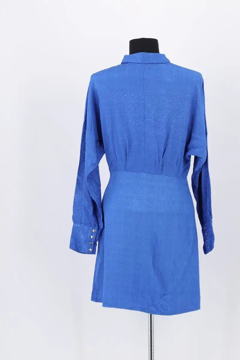 Robe Balzac Bleu en Synthétique