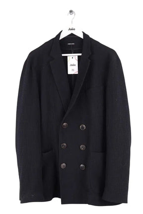 Veste Giorgio Armani Noir en Viscose, taille XXXL - Seconde Main