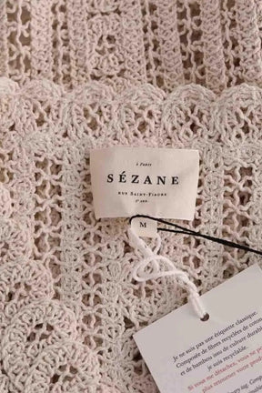 Blouse Sézane Blouse Palmina Ecru en Coton