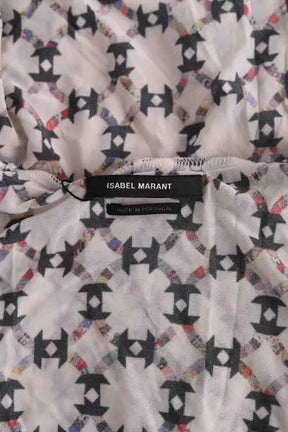 Top Isabel Marant Ecru en Viscose