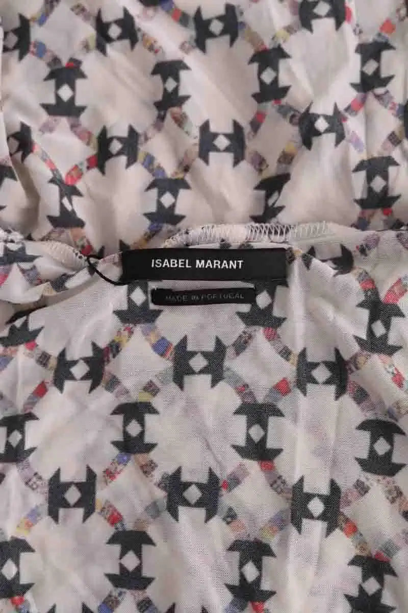 Top Isabel Marant Ecru en Viscose