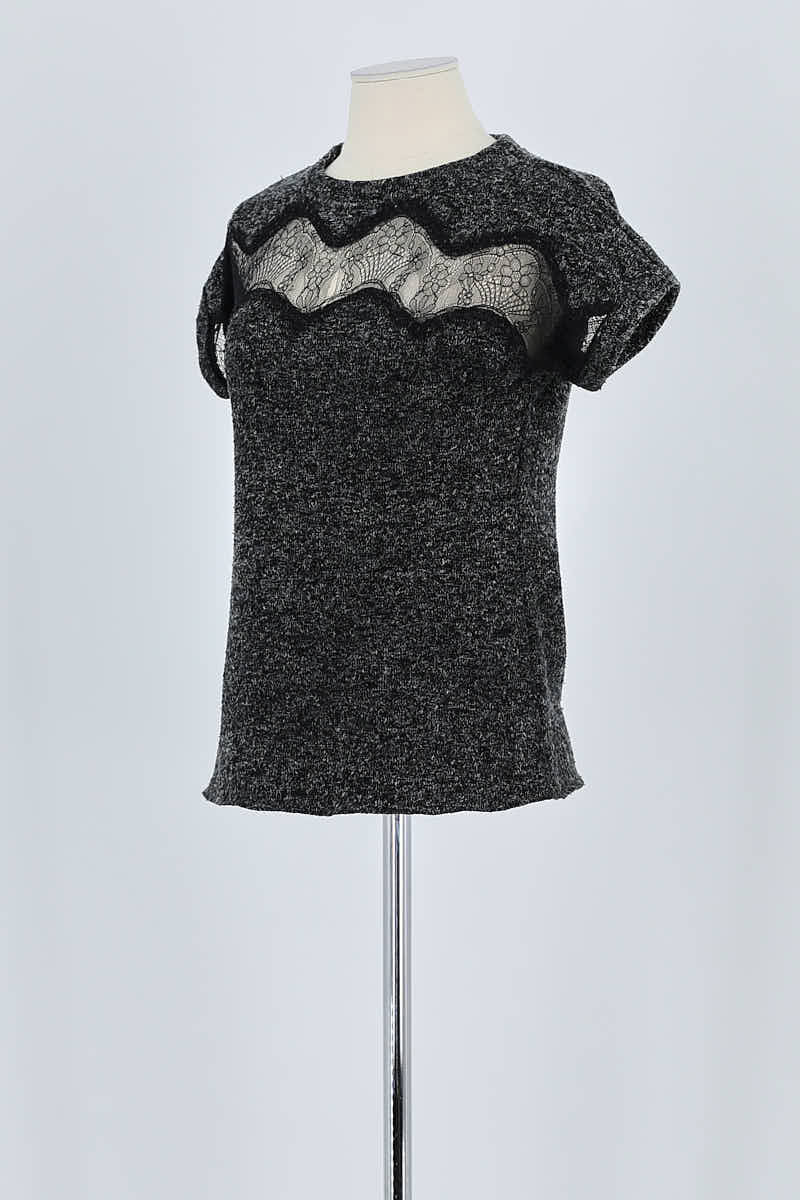 T-shirt Sandro  Gris