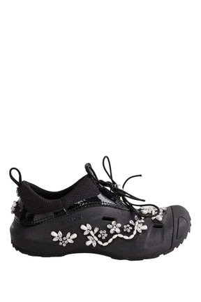 Sabots Simone Rocha Noir en Tissu, taille 39 - Seconde Main
