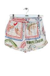 Mini short Sézane Multicolore en Synthétique, taille S - Seconde Main
