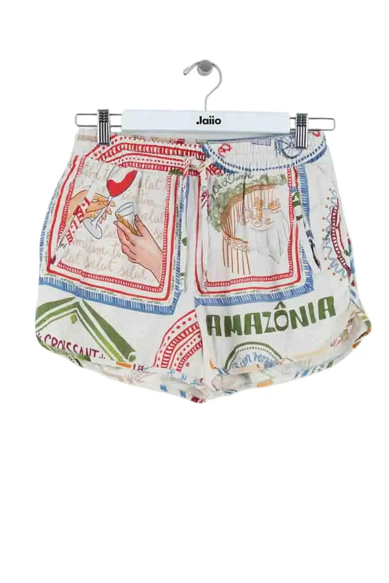 Mini short Sézane Multicolore en Synthétique, taille S - Seconde Main