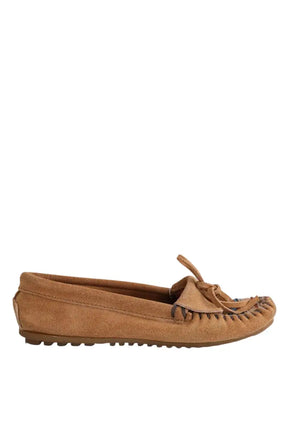 Mocassins Minnetonka Camel en Daim, taille 37 - Seconde Main
