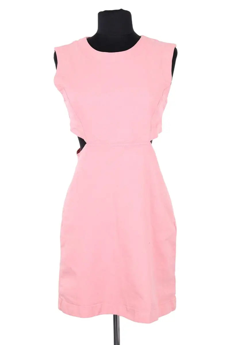 Robe Maje Rose en Denim - Jeans, taille XXS - Seconde Main