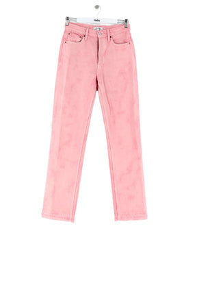 Jean droit RE/DONE  Rose