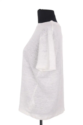 T-shirt Gerard Darel Blanc en Lin