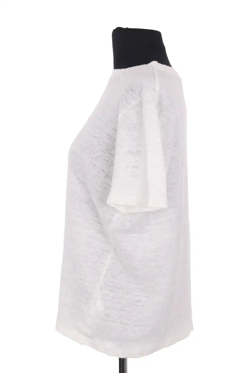 T-shirt Gerard Darel Blanc en Lin