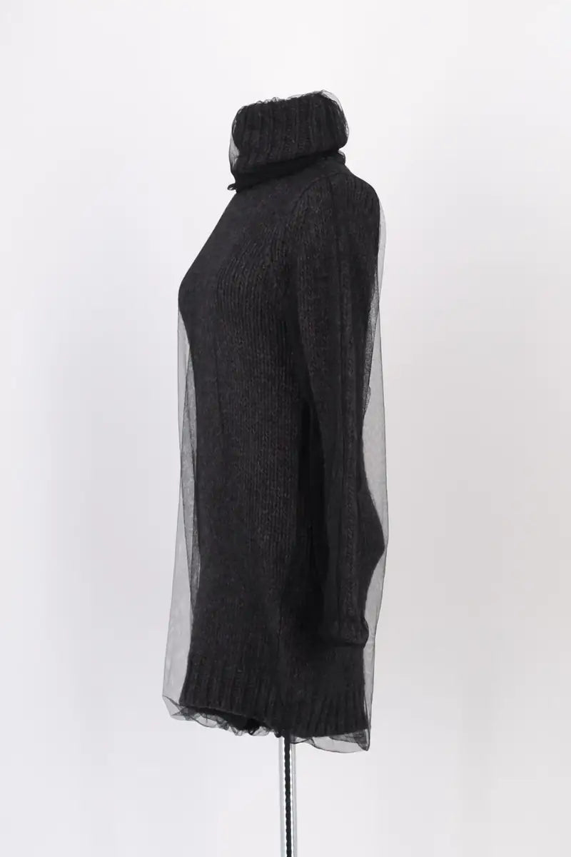 Robe Dolce & Gabbana Anthracite en Laine