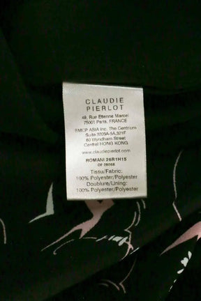 Robe Claudie Pierlot Noir en Synthétique