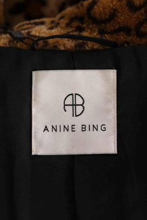 Manteau Anine Bing Marron en Synthétique