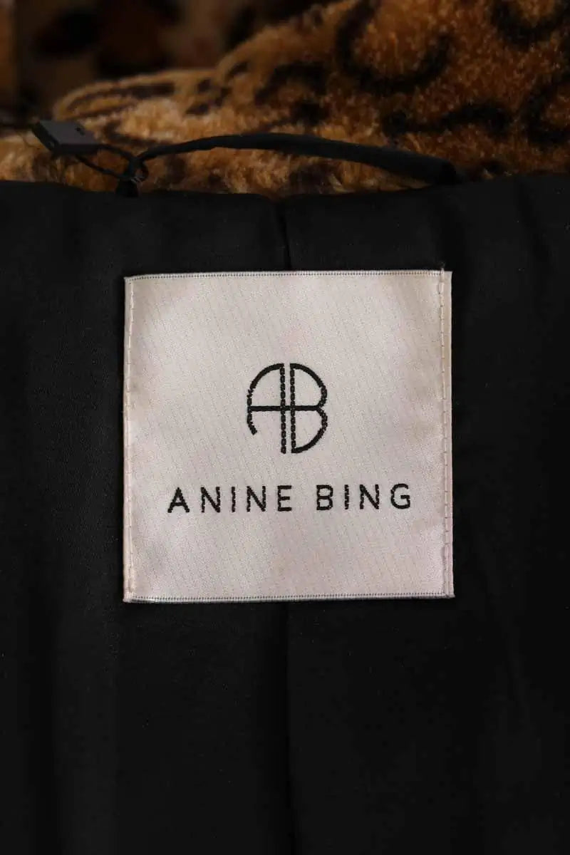 Manteau Anine Bing Marron en Synthétique