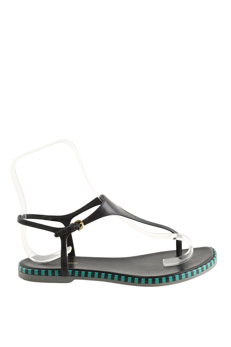 Tongs Sergio Rossi  Noir