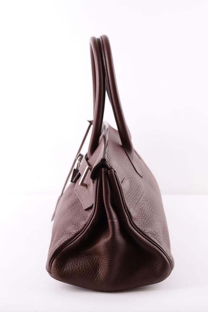 Sacs porté épaule Hermès Birkin Shoulder Marron