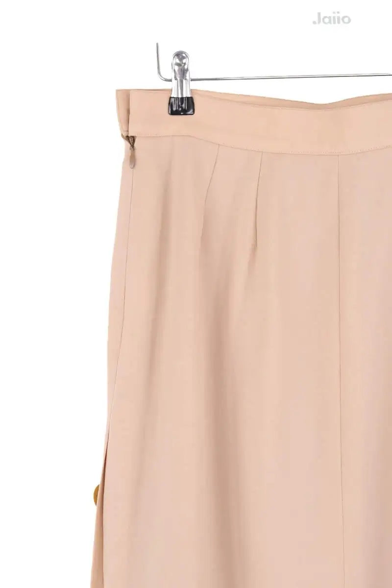 Jupe Yves Saint Laurent Rose en Laine