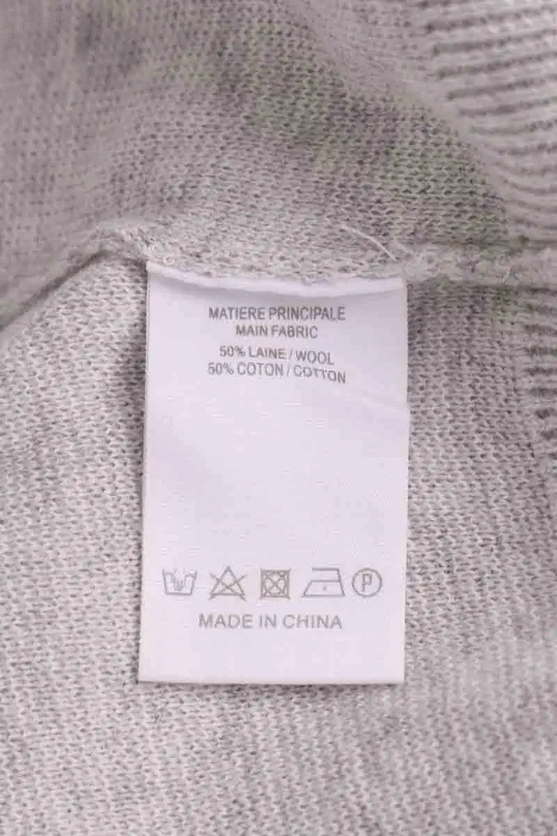 Pull Vanessa Bruno Gris en Laine