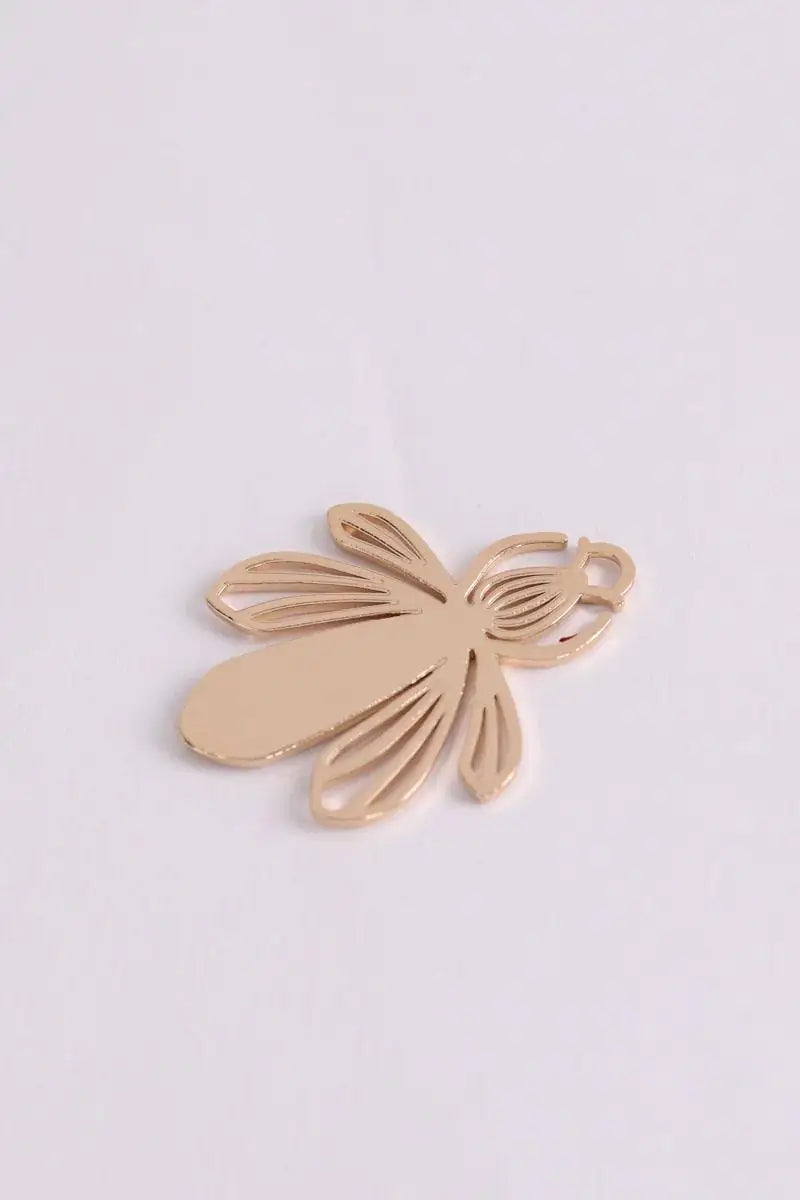 Pendentif Guerlain Doré en Métal