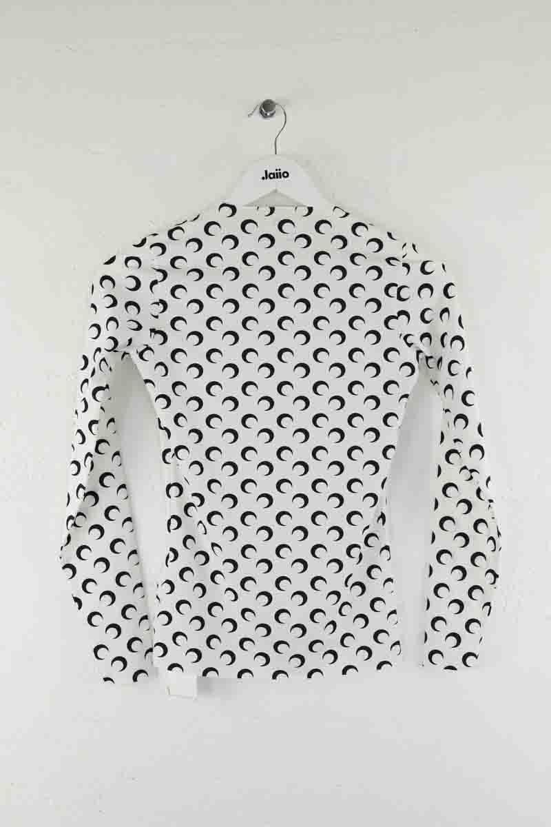 Top Marine Serre  Blanc